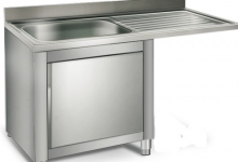 Dolaplı Eviye 600mm Derinlik